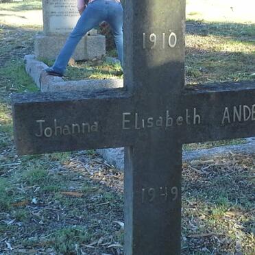 ANDELA Johanna Elisabeth 1910-1949