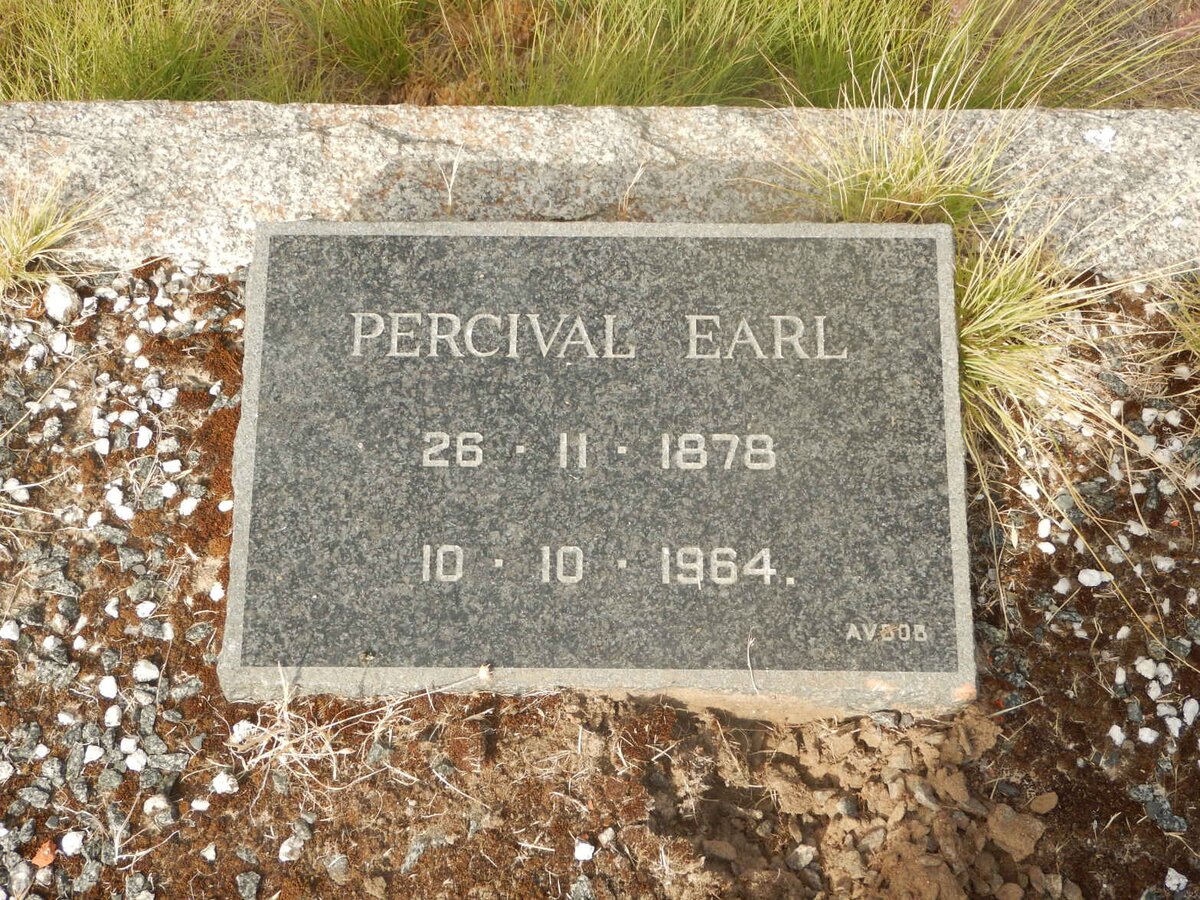 EARL Percival 1878-1964