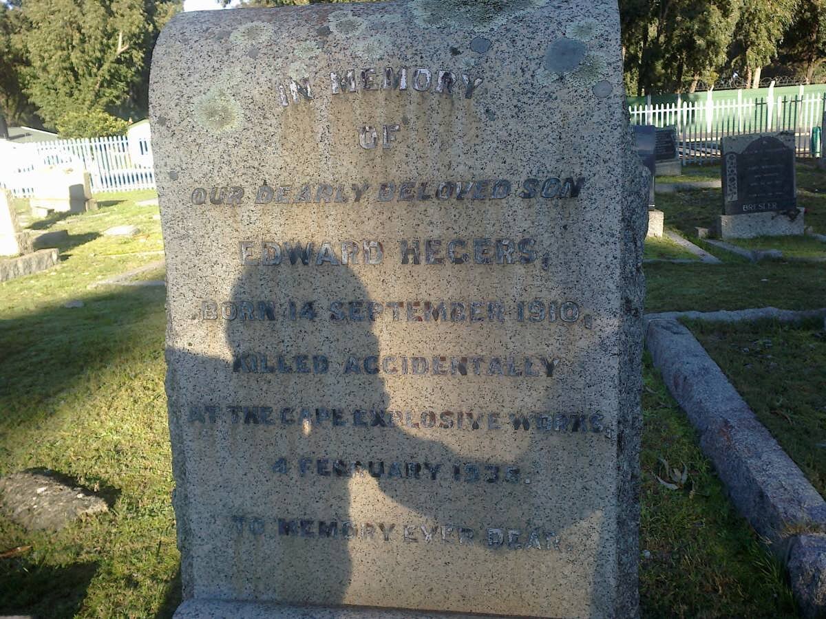 HAGERS Edward 1910-193?