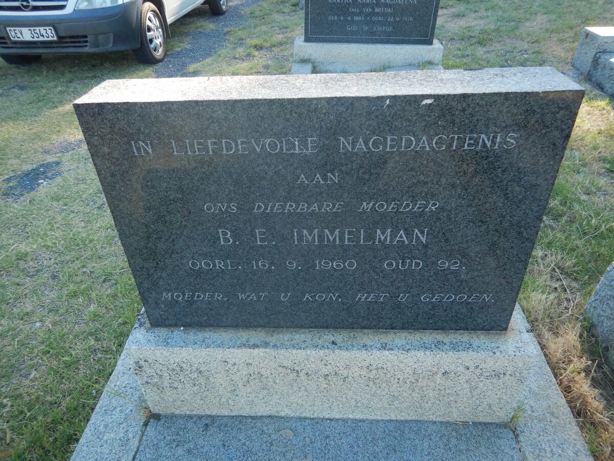 IMMELMAN B.E. -1960