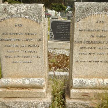 JANSEN Zirk Bernardus 1864-1935 &amp; Margaretha Zacharia NAUDE 1864-1936