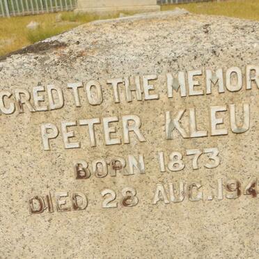 KLEU Peter 1873-1946