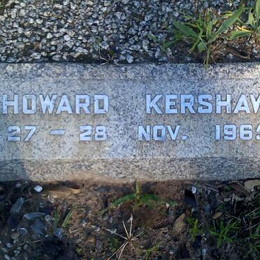 KERSHAW Howard 1965-1965