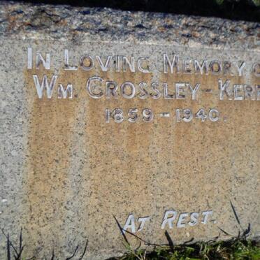 KERR Wm., CROSSLEY 1859-1940
