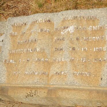 LANGENEGGER Johan Jacob 1859-1948 &amp; Marthina Petronella V.D. MERWE 1869-1944