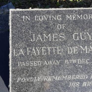 MARDT James Guy La Fayette, de -1960