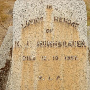 MUMMBRAUER K.J. -1957