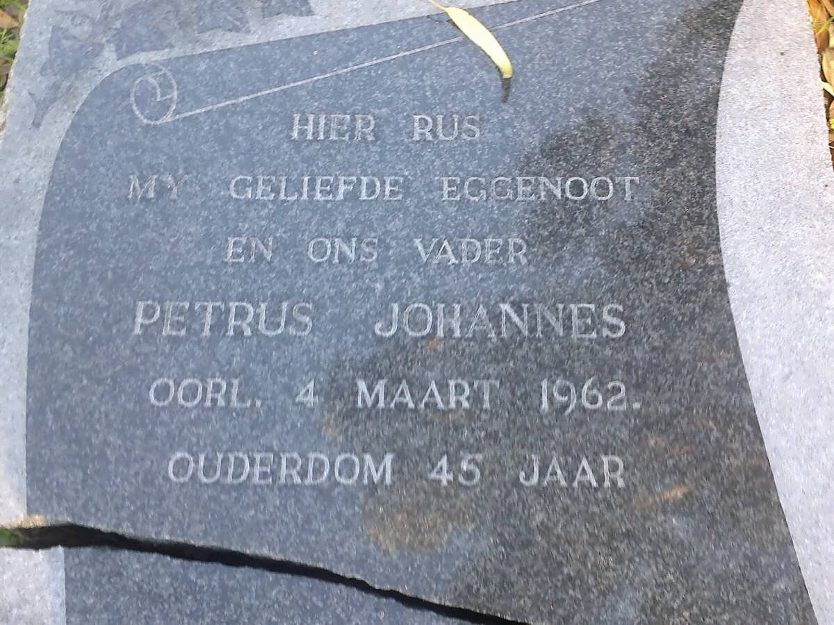 ? Petrus Johannes -1962