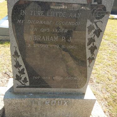 ROUX Abraham P.J., le 1918-1961