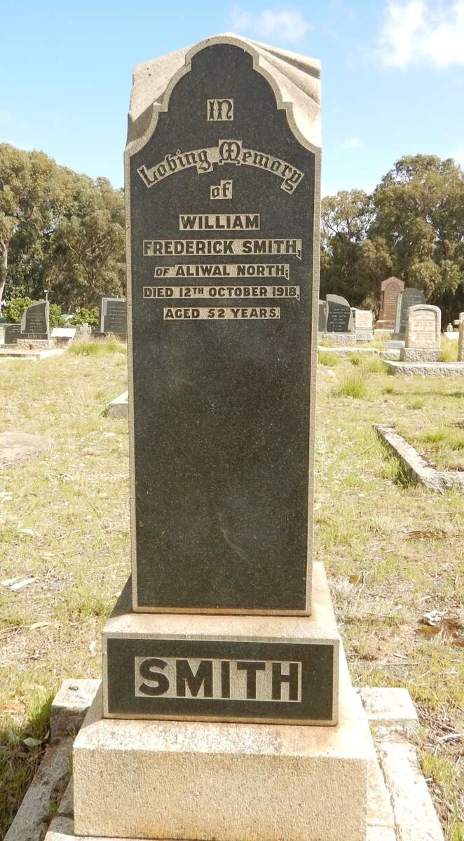 SMITH William Frederick -1918