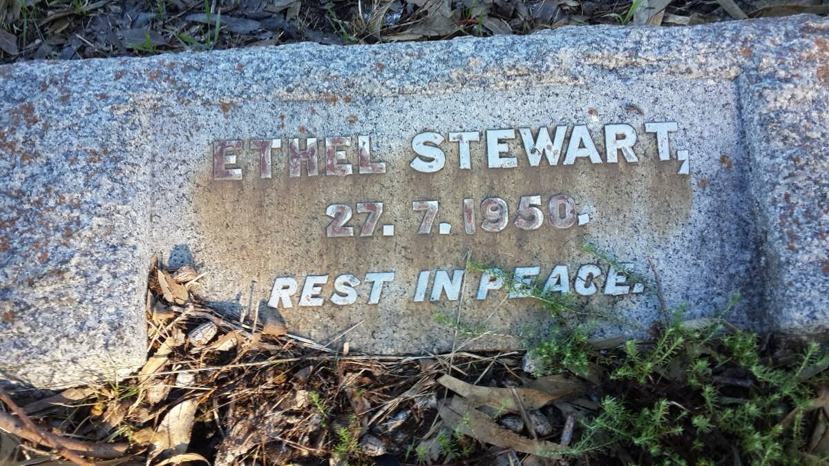 STEWART Ethel -1950