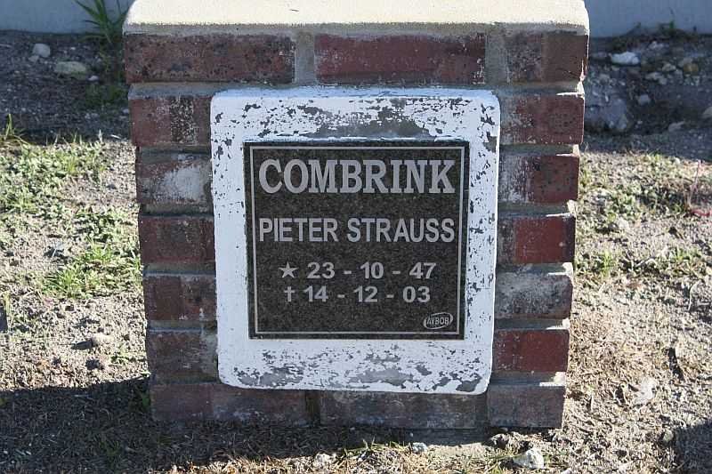 COMBRINK Pieter Strauss 1947-2003