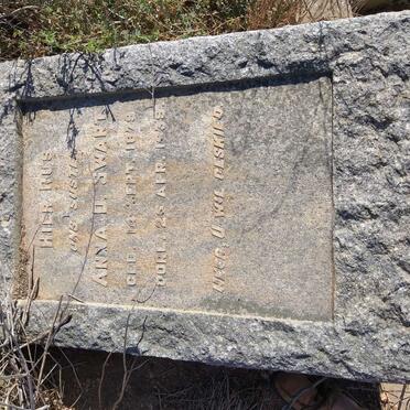 Western Cape, SWELLENDAM district, Farm 439, farm cemetery