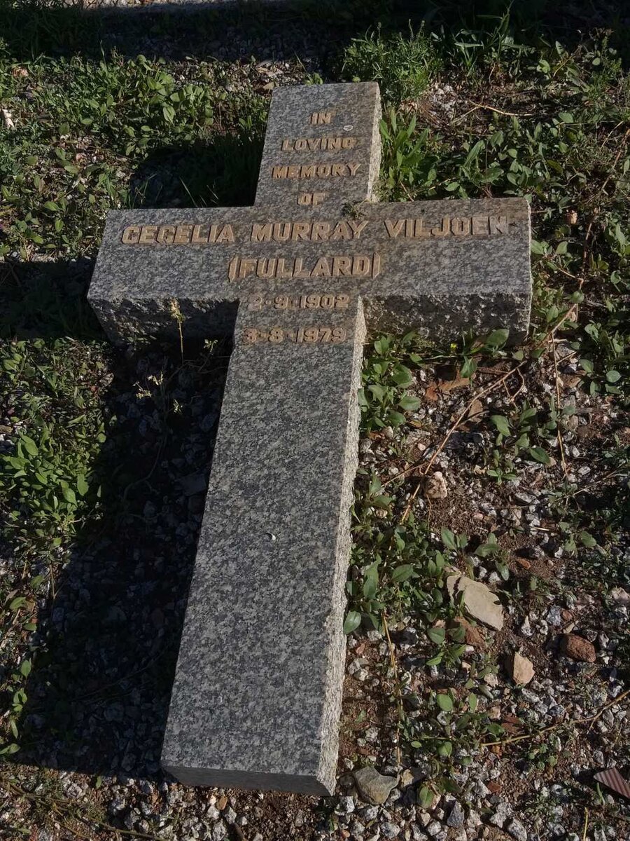 VILJOEN Cecelia Murray nee FULLARD 1902-1979
