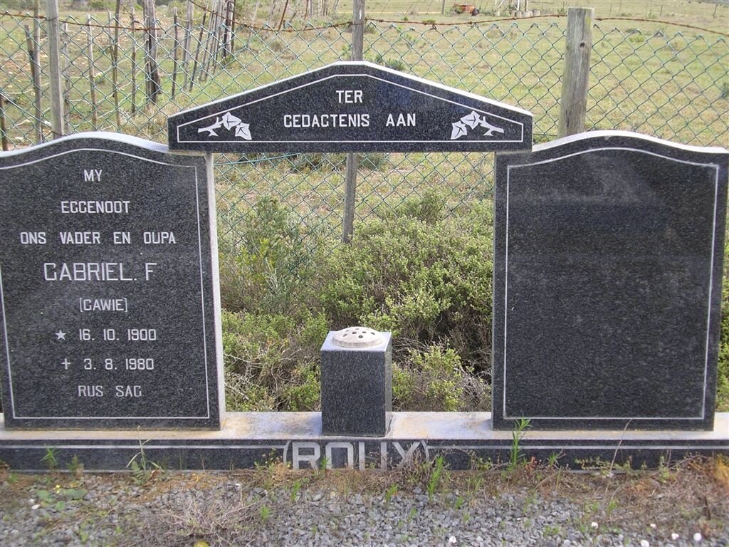 ROUX Gabriel F. 1900-1980