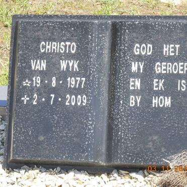 WYK Christo, van 1977-2009