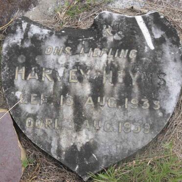 HEYNS Harvey 1938-1938