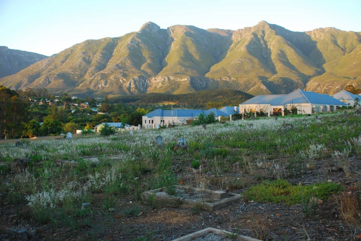 4. Oorsig oor die begraafplaas by Swellendam