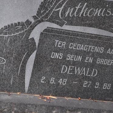 ANTHONISSEN Dewald 1948-1966