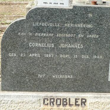 GROBLER Cornelius Johannes 1897-1948