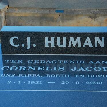 HUMAN Cornelis Jacob 1921-2008