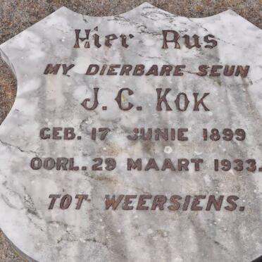 KOK J.C. 1899-1933