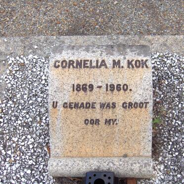 KOK Cornelia M. 1869-1960