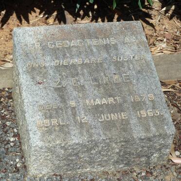 LINDE Z.G. 1879-1963