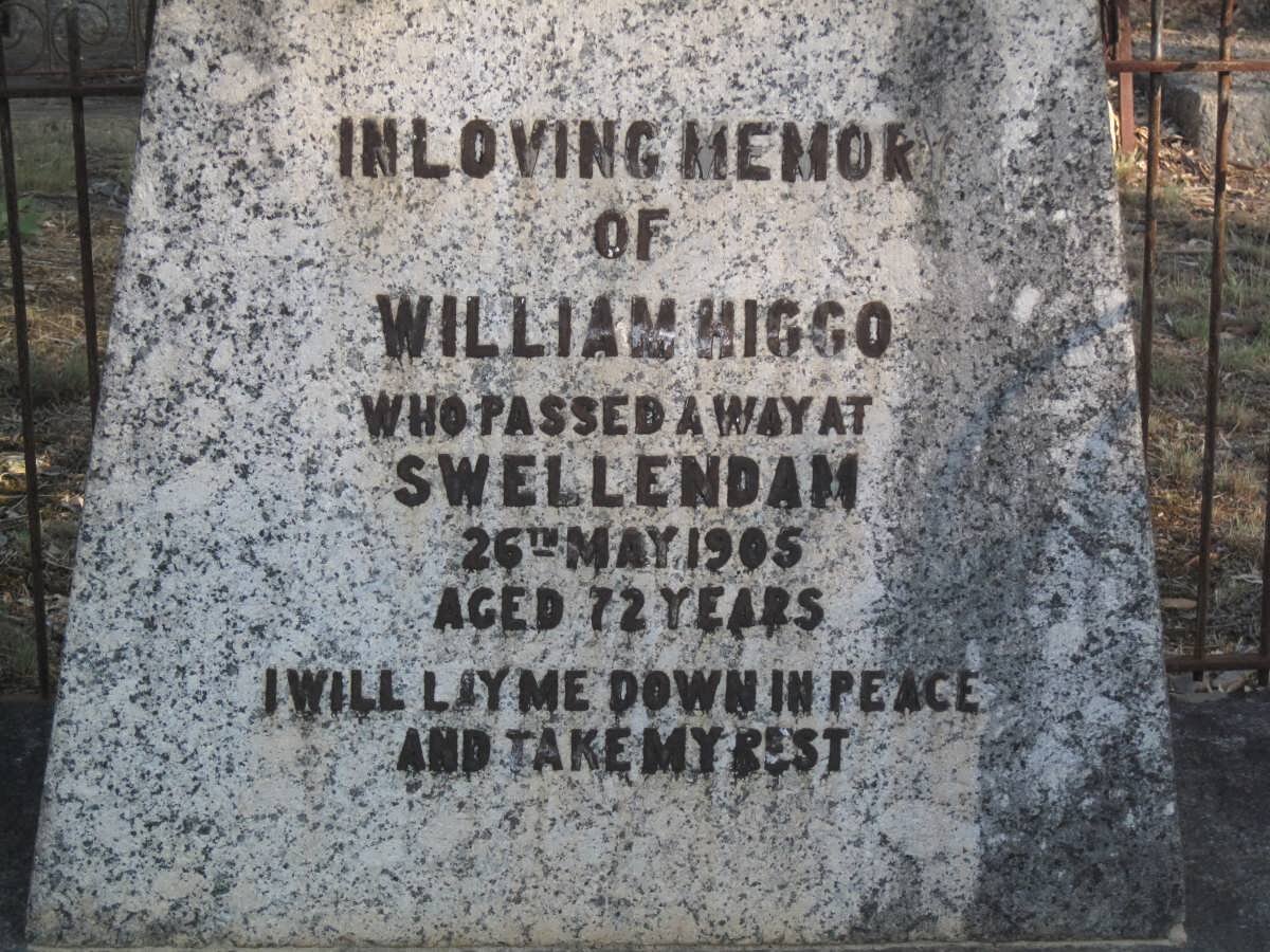 HIGGO William -1905
