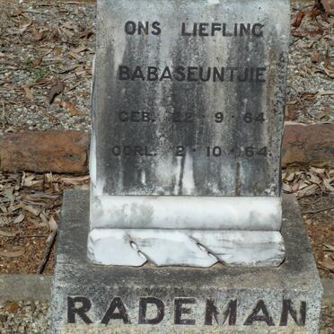 RADEMAN ? 1964-1964