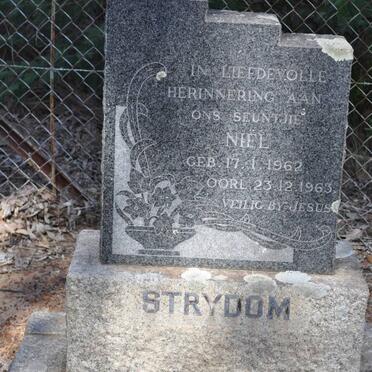 STRYDOM Niël 1962-1963