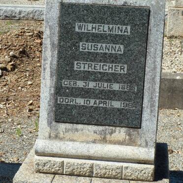 STREICHER Wilhelmina Susanna 1885-1964