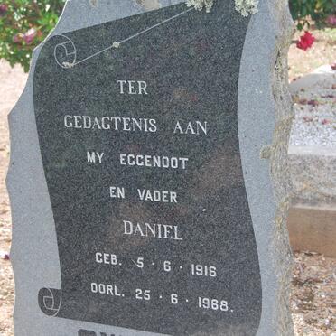 SWART Daniel 1916-1968