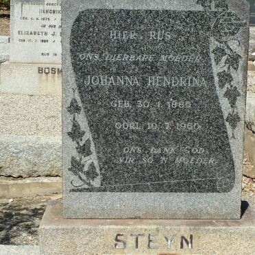 STEYN Johanna Hendrina 1886-1960