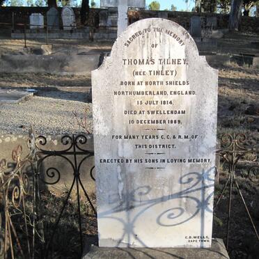 TILNEY Thomas nee TINLEY 1814-1889