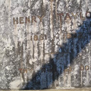 TAYLOR Henry 1851-1922