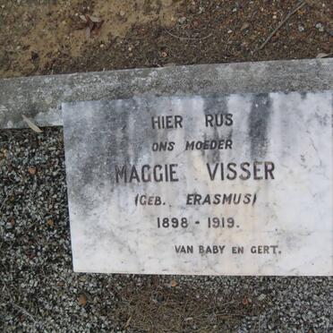VISSER Maggie nee ERASMUS 1898-1919