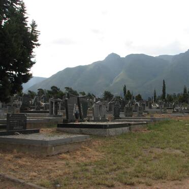 Western Cape, SWELLENDAM, New main cemetery