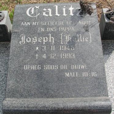 CALITZ Joseph 1945-1993