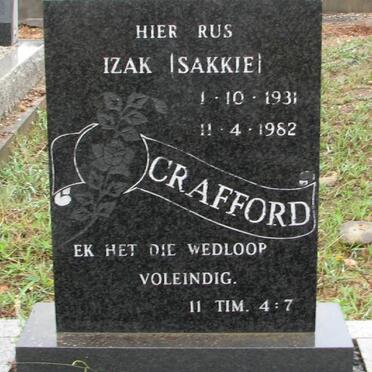 CRAFFORD Izak 1931-1982