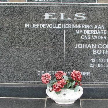 ELS Johan Cornelius Botha 1924-2007