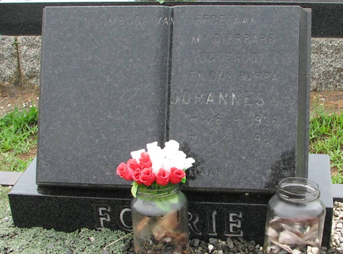 FOURIE Johannes 1936-1980