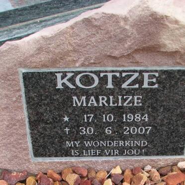 KOTZE Marlize 1984-2007