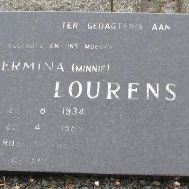 LOURENS Hermina 1934-1985