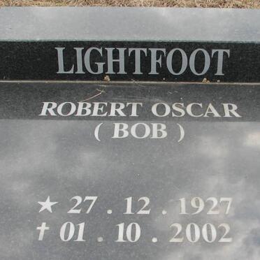 LIGHTFOOT Robert Oscar 1927-2002