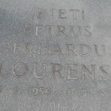 LOURENS Petrus Gerhardus 1956-1983
