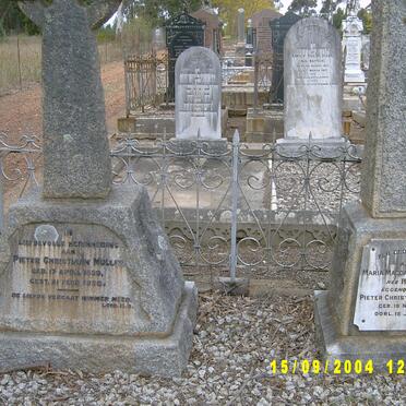 MULLER Pieter Christiaan 1839-1920 &amp; Maria Magdalena HUMAN 1842-1924