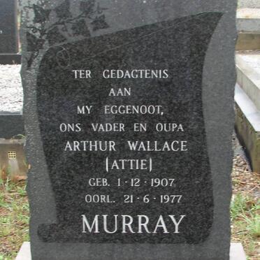 MURRAY Arthur Wallace 1907-1977