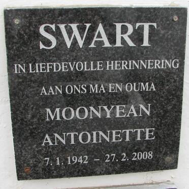SWART Moonyean Antoinette 1942-2008
