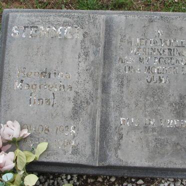 STEMMET Hendrina Magrietha 1938-1999